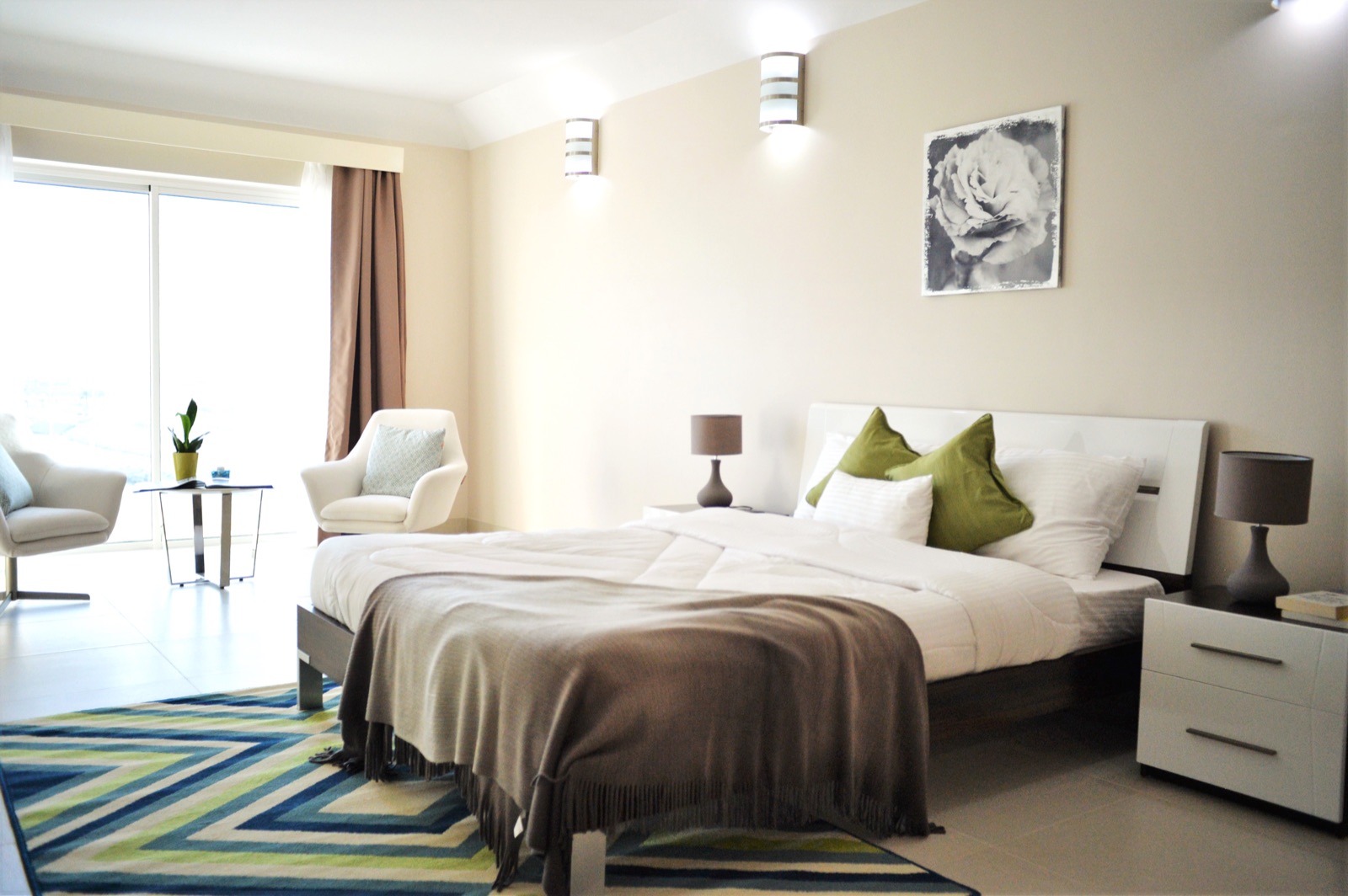 One bedroom apartment at Tilal Towers