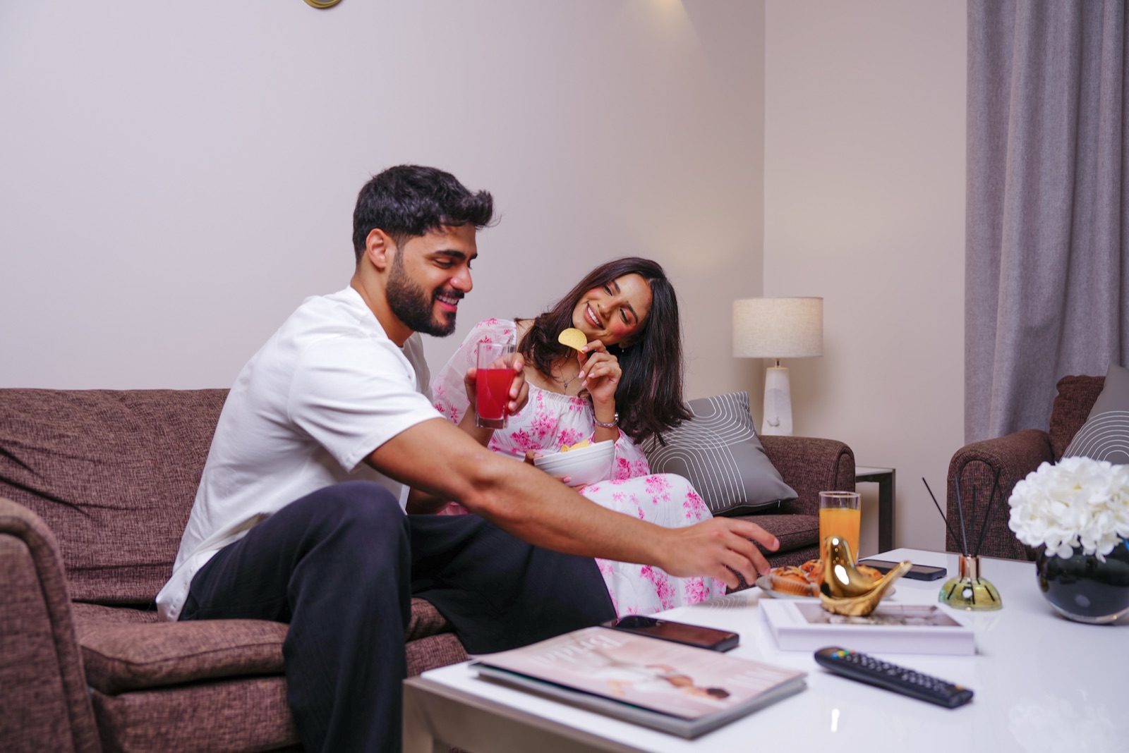 Apartment interior at Tilal Towers