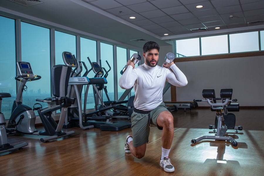 Fitness studio at Tilal Towers
