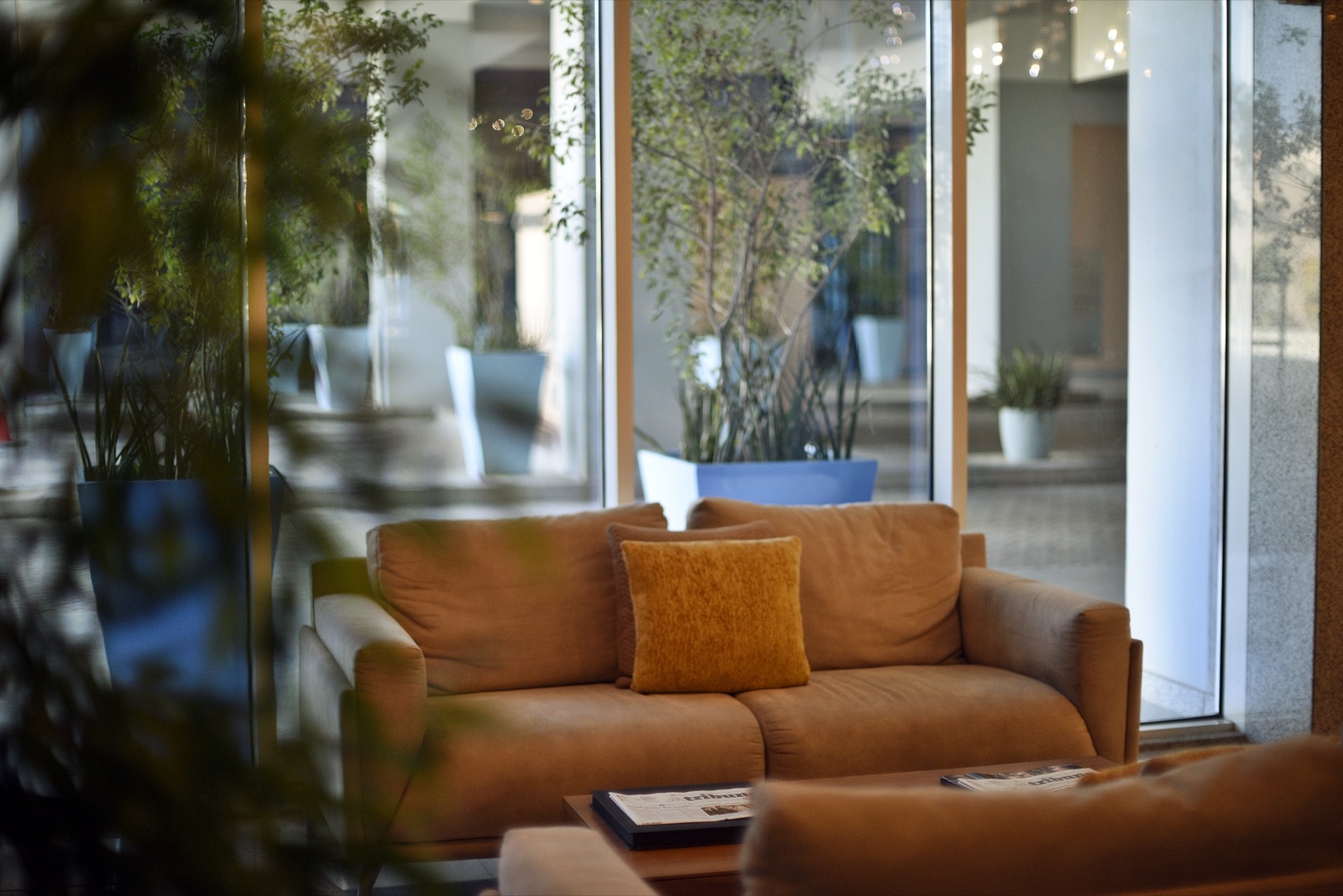 Lobby and reception at Tilal Towers